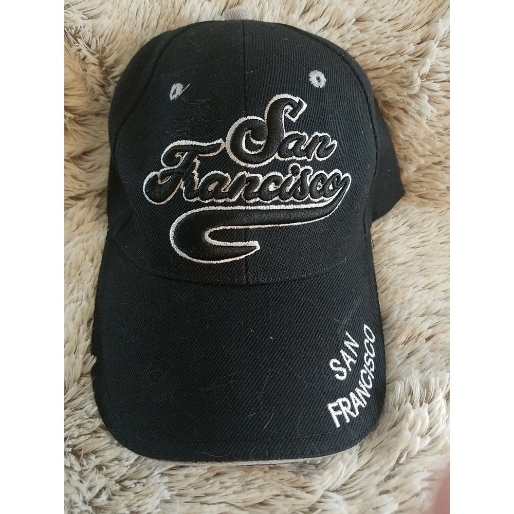 Vintage San Francisco cap hat New (old new stock) Black Smith Novelty